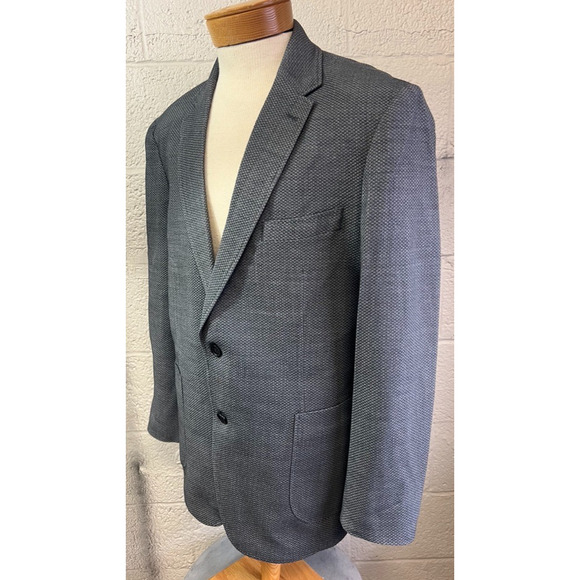 Rodd & Gunn Officina Marlane Wool Blend Sports Fit Blazer Gray (size: XXL) - Picture 3 of 12